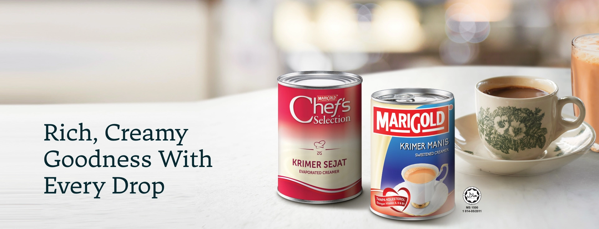 Rich, Creamy Goodness With Every Drop